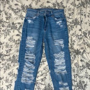 American eagle jeans, high rise